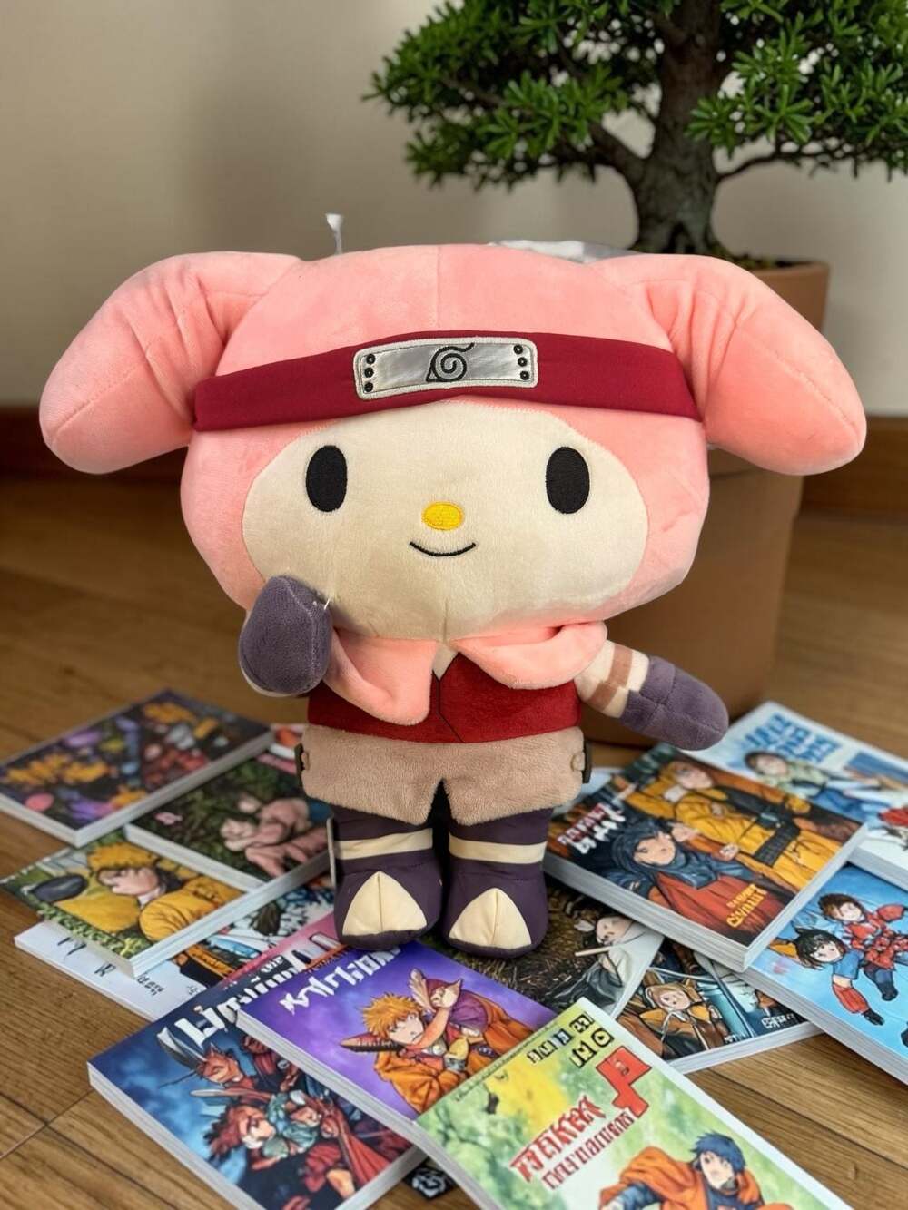Kidrobot Naruto Shippuden x My Melody Sakura 13" Plush